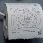 Paint By Numbers Toilet Paper!