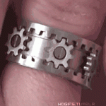 Kinekt Gear Ring – Jewelry For Fidgeters!