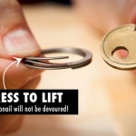 FreeKey Key Ring Saves Your Fingernails!