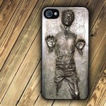 Han Solo Carbonite iPhone Case Sticker