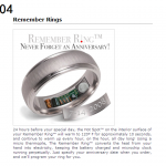 Remember Ring – Never Forget Your Anniversary Ever Again…